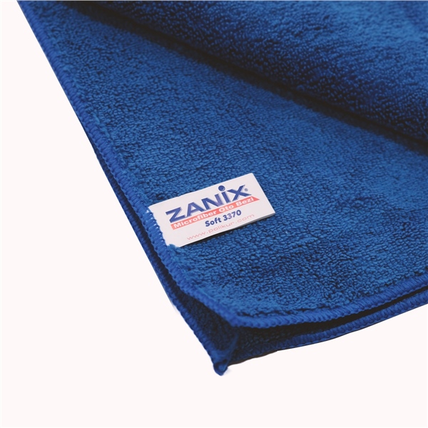 Zanix Soft Oto Mikrofiber Kurulama Bezi (Mavi)